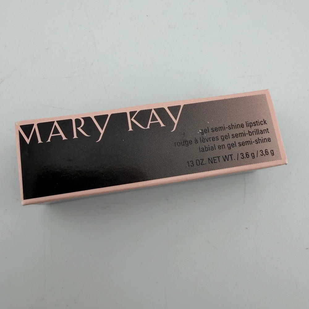 Mary Kay Gel Semi-Shine Lipstick 0.13oz Apple Berry‎ New NIB 094640